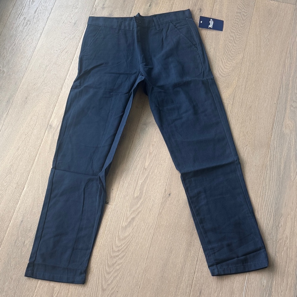Classic Navy Chinos for Men 32x30